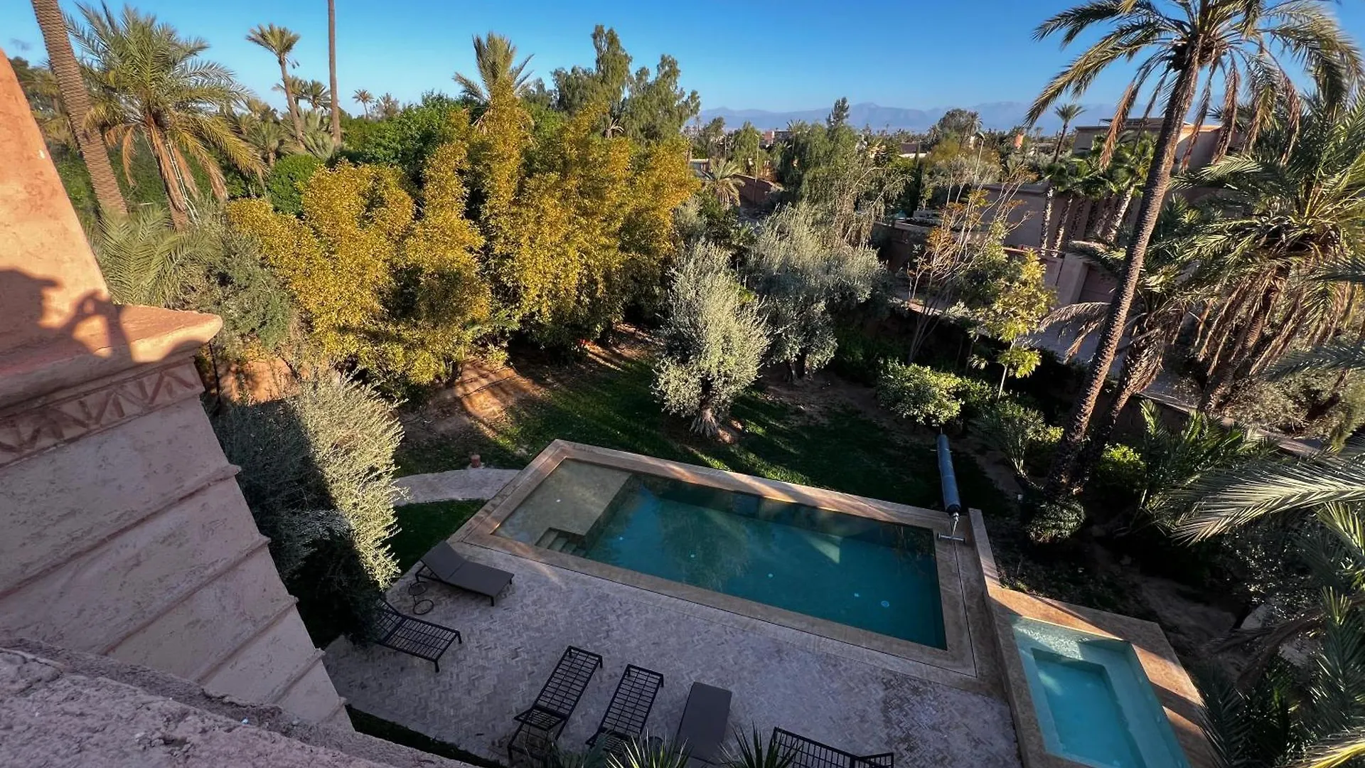 Villa Kasbah De Luxe, Piscine Et Jacuzzi Chauffes, Jardin Tropical Marrákes Marokkó