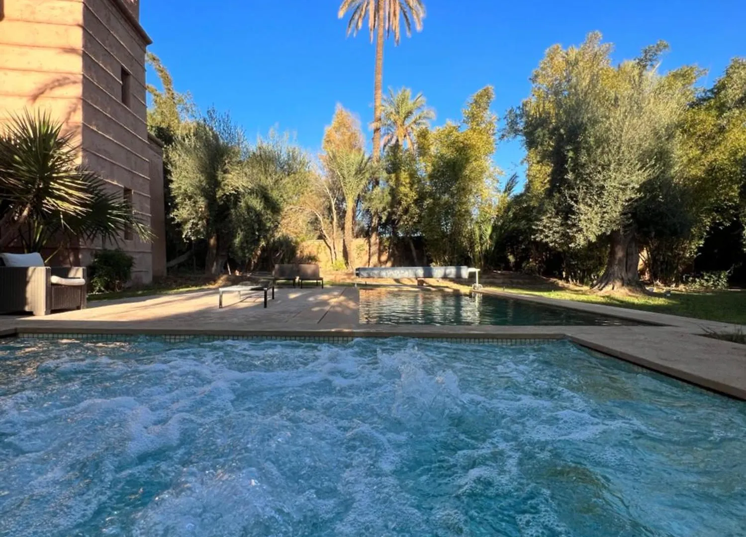 Villa Kasbah De Luxe, Piscine Et Jacuzzi Chauffes, Jardin Tropical Marrakesh