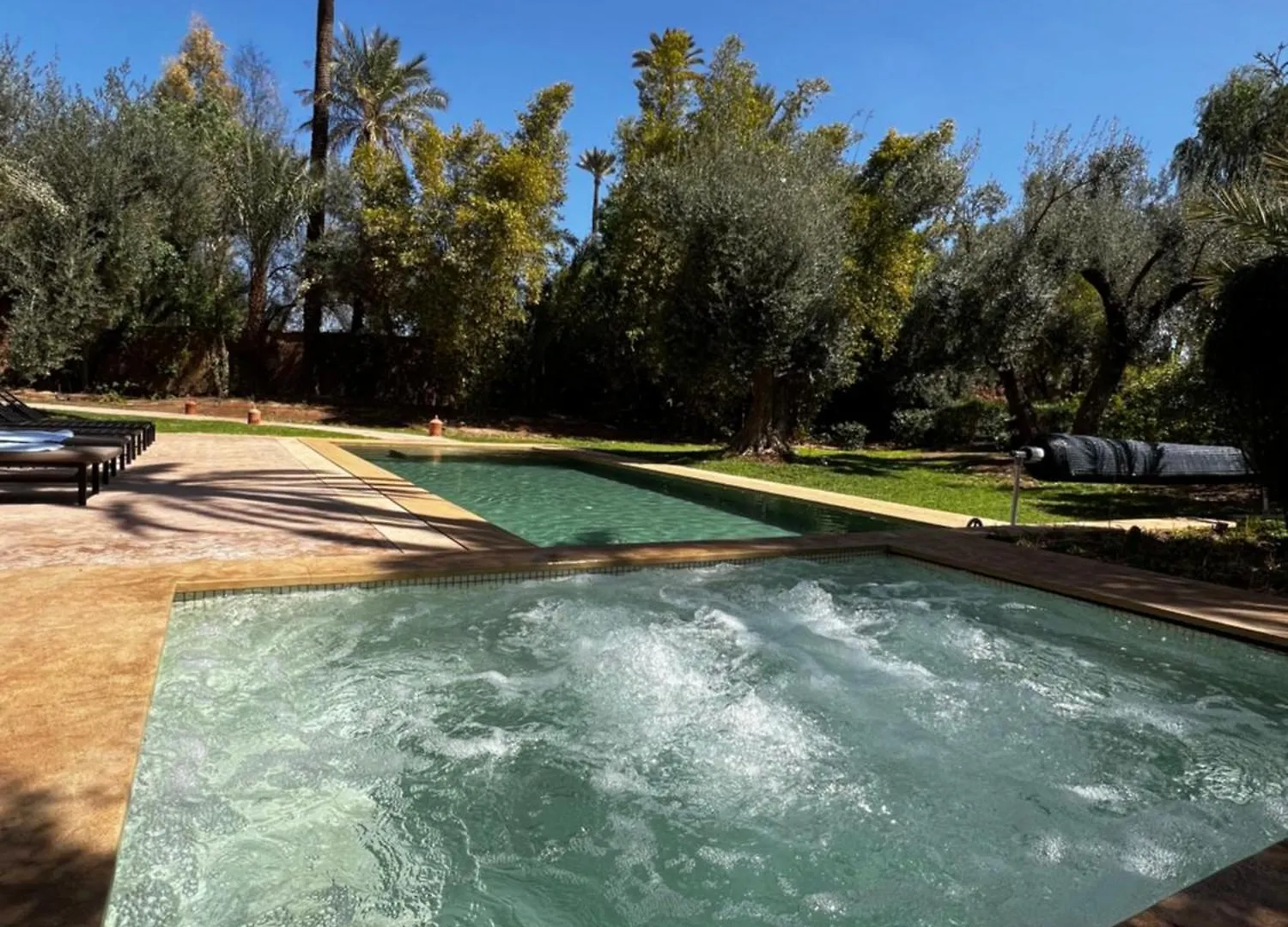 Villa Kasbah De Luxe, Piscine Et Jacuzzi Chauffes, Jardin Tropical Marrakesh