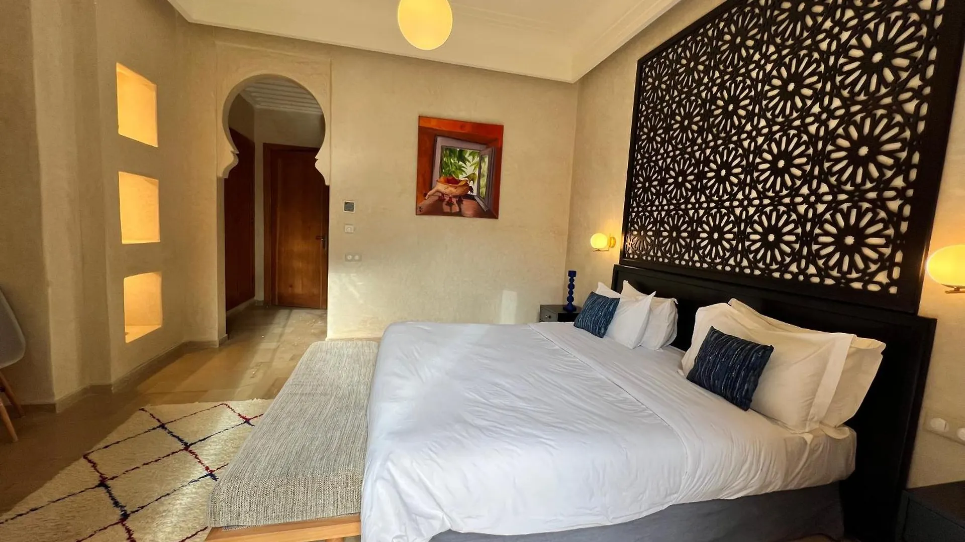Villa Kasbah De Luxe, Piscine Et Jacuzzi Chauffes, Jardin Tropical Marrakesh