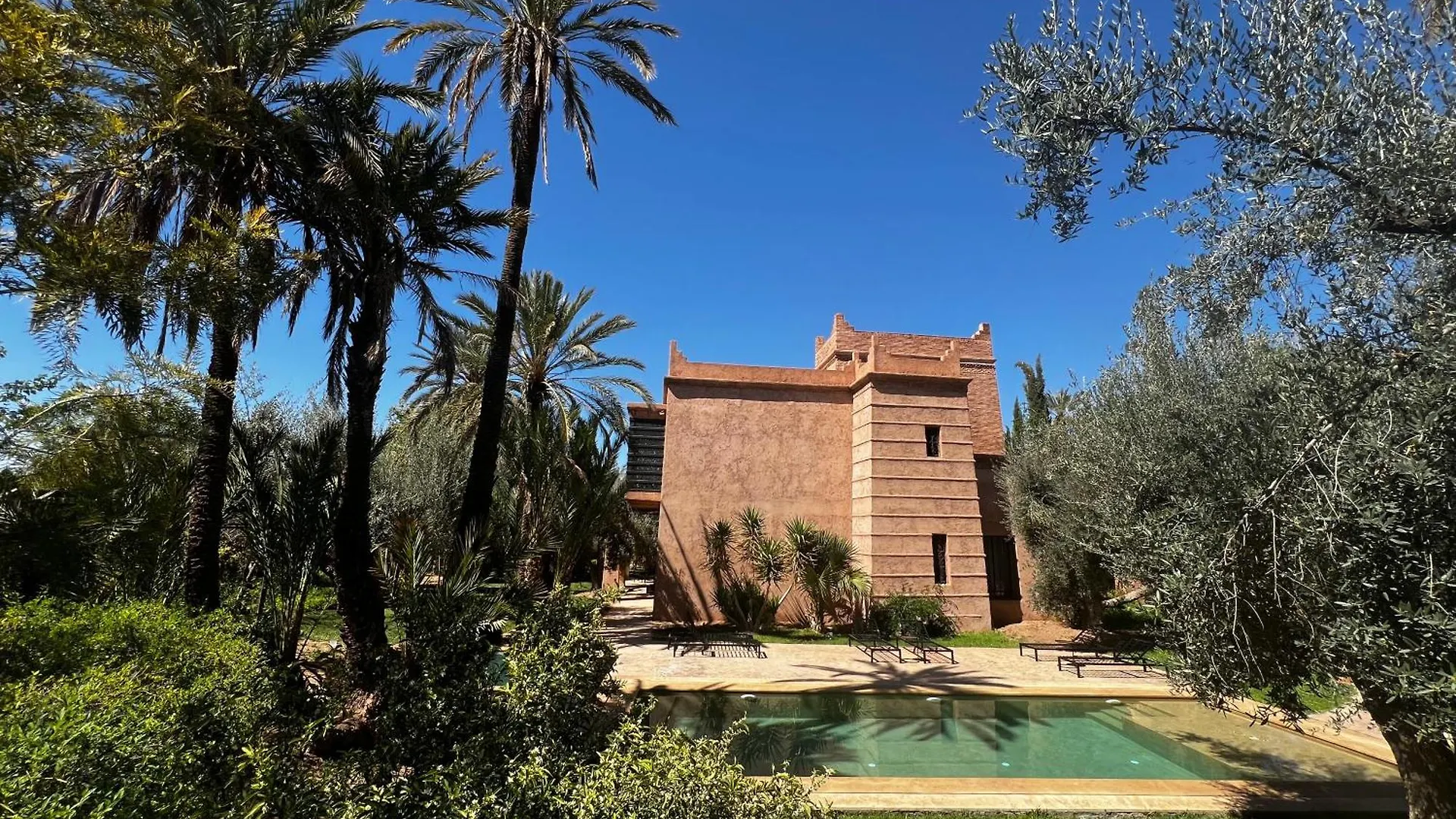 Villa Kasbah De Luxe, Piscine Et Jacuzzi Chauffes, Jardin Tropical Marrakesh 0*,  Morocco
