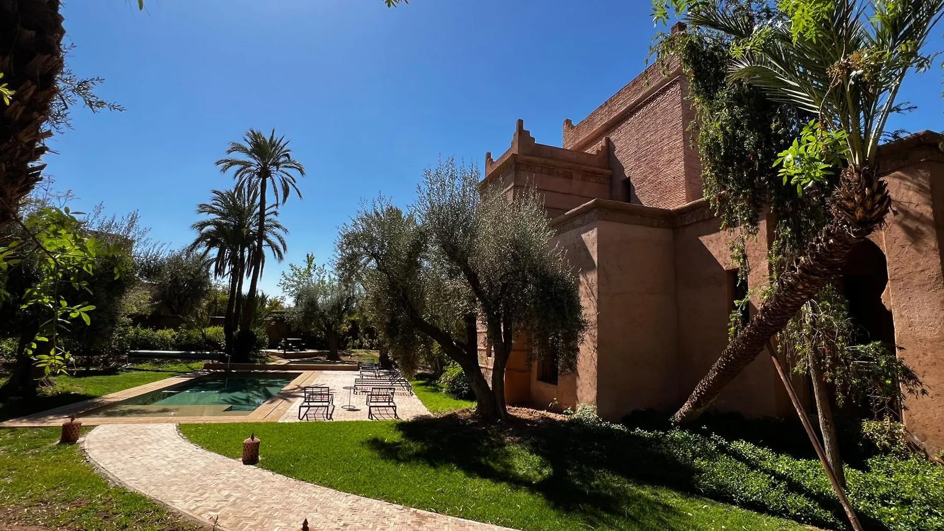 Villa Kasbah De Luxe, Piscine Et Jacuzzi Chauffes, Jardin Tropical Marrakesh 0*,  Morocco